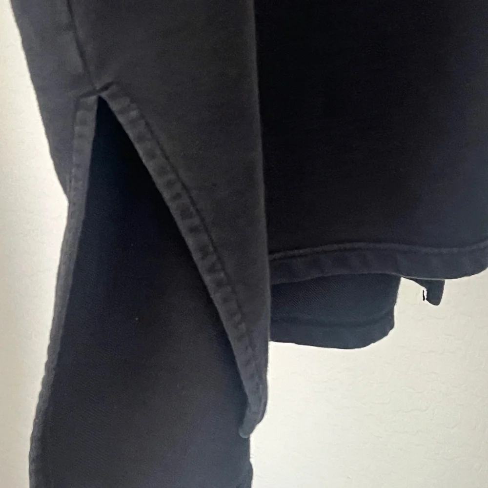 Athleta Yogi High Low Hooded Tunic Black Sweatshirt - Large - Picture 6 of 10